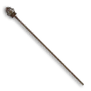 Sacred Wooden Staff