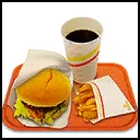 Teriyaki Smile Burger Set