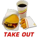Smile Cheeseburger Set